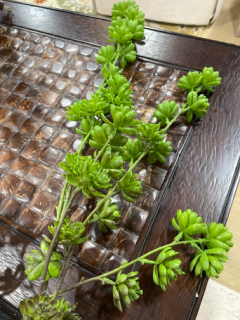 SILK SUCCULENT SPRAY GREEN 42