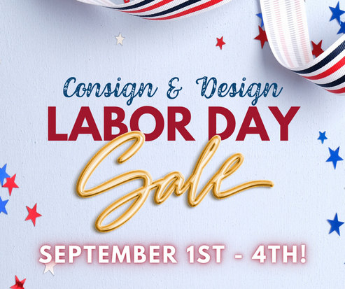 Unmissable Labor Day Sale: Score Big with 20% Off Clearance and Patio Furniture at Consign and Design!