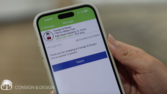 Earn More at Consign & Design: Discover Our Resale Rewards Program