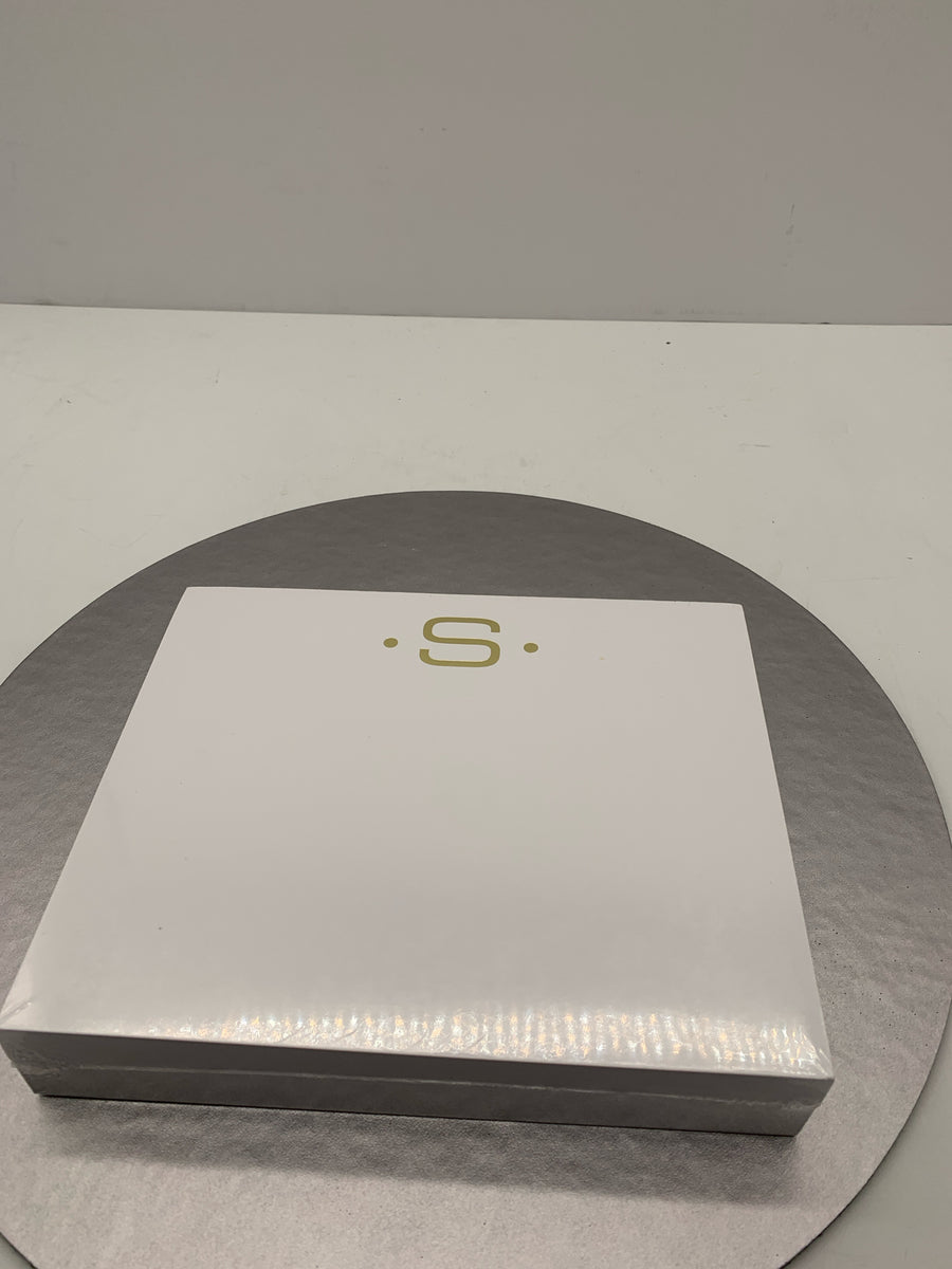 STATIONERY LUX INITIAL S GOLD