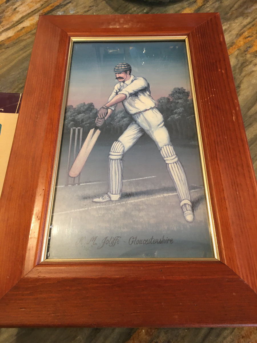 ARTWORK CRICKET PLAYER