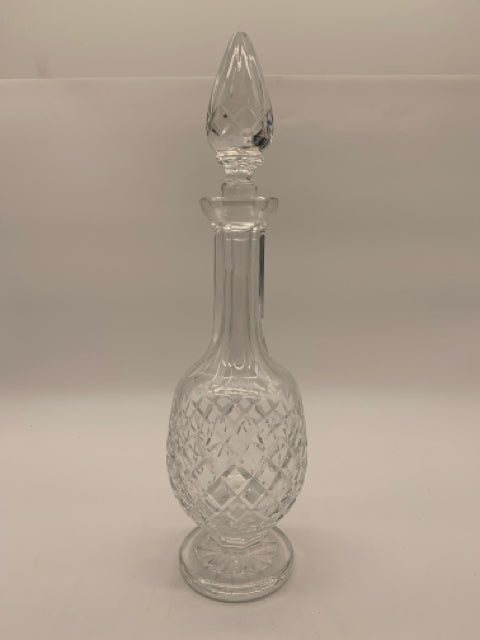 WATERFORD CRYSTAL WHISKEY DECANTER WITH STOPPER