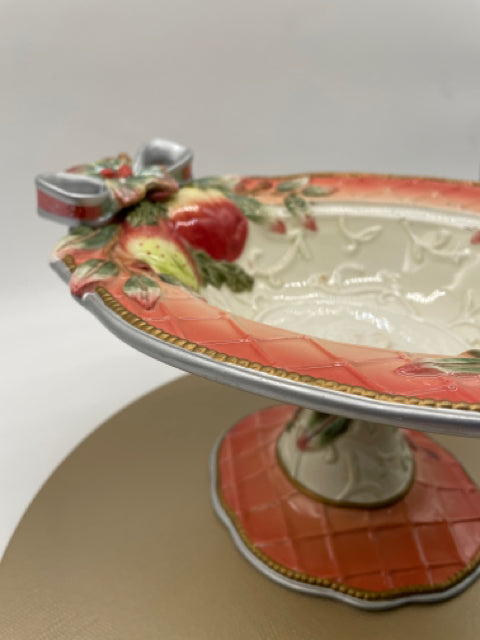 FITZ & FLOYD COMPOTE ENCHANTED HOLDIDAYS