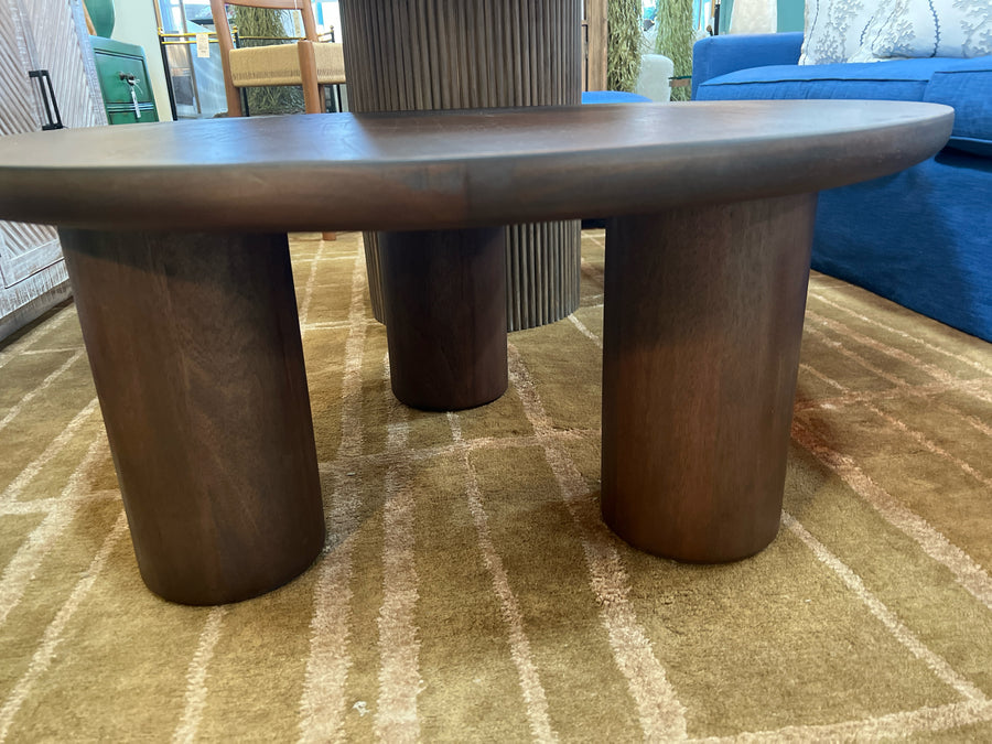 MORK THREE LEG ROUND COFFEE TABLE