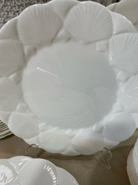 COALPORT SET  'OCEANSIDE' 41PC SET WHITE