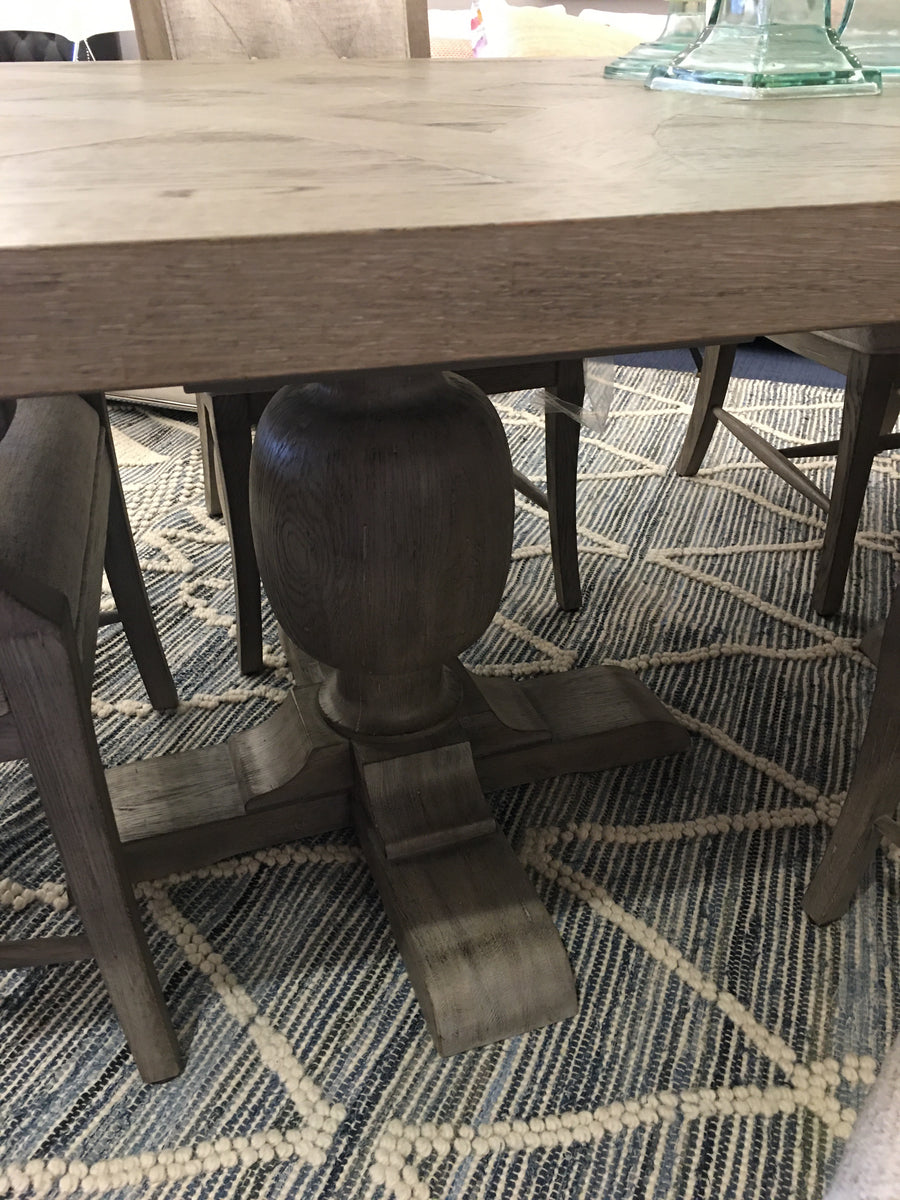 BERNHARDT DINING TABLE SIX CHAIRS