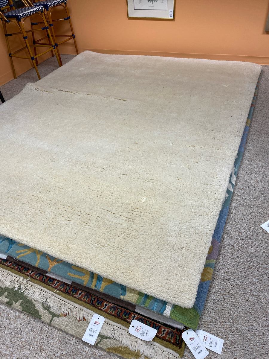 RUG IVORY MOROCCAN WOOL