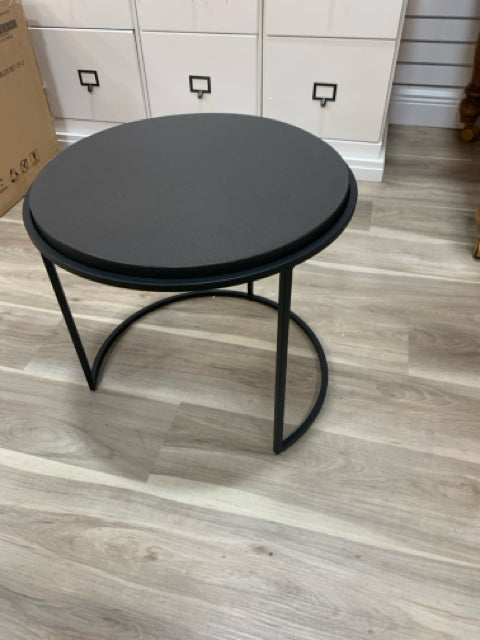 HARDY SIDE TABLE BLACK TOP