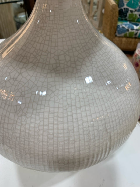 TABLE LAMP CREAM CRACKLE