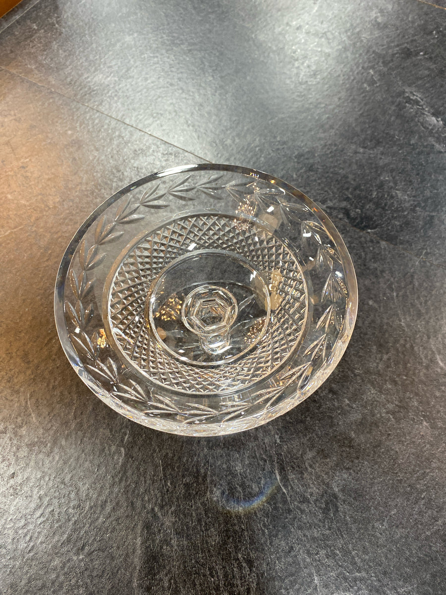 WATERFORD  CRYSTAL CANDY DISH