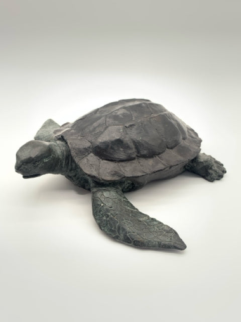 MAITLAND SMITH BRONZE TURTLE SCULPTURE