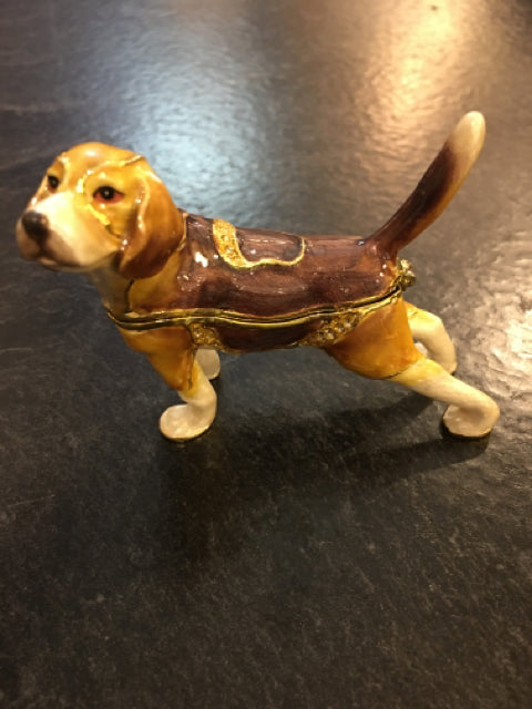 TRINKET BOX SCOUT BEAGLE