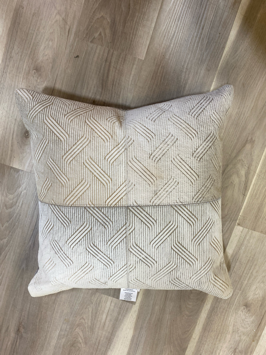 PILLOW  TAN GREY CREAM