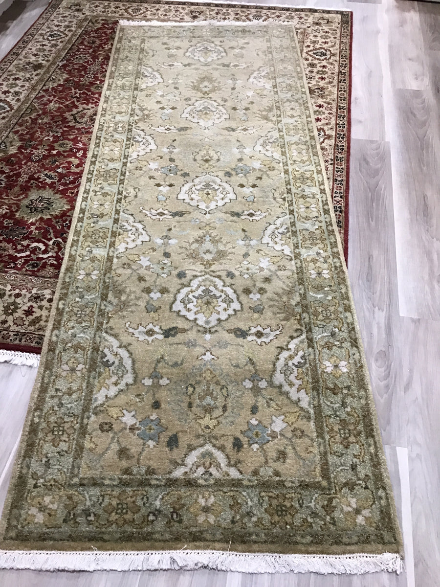 RUNNER RUG GOLD GREEN