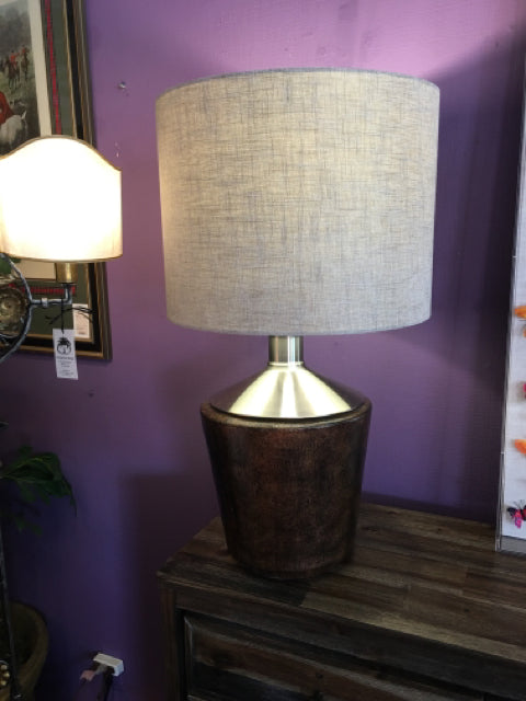 WINTHROP CAST AND METAL TABLE LAMP
