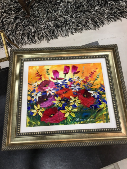 PAINTING OF WILD FLOWERS