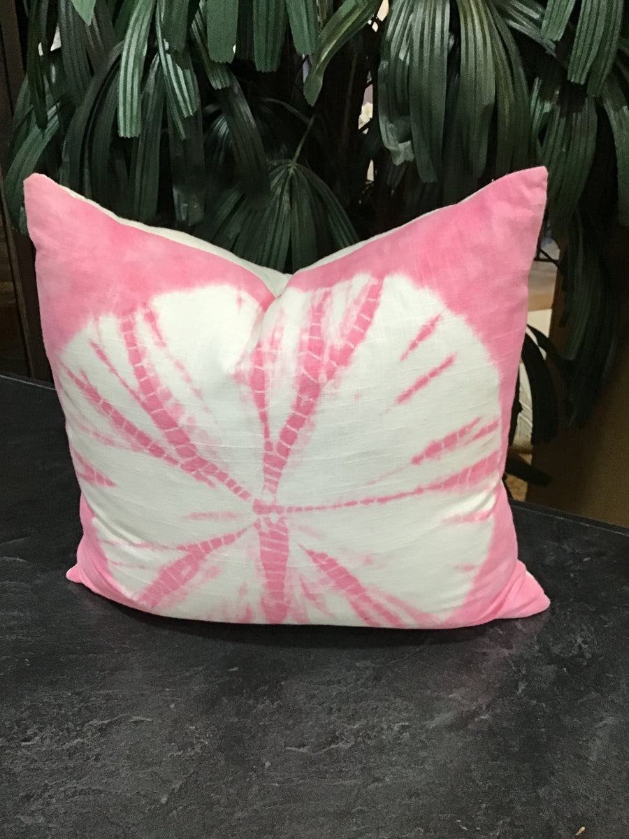 PILLOW PINK AND WHITE