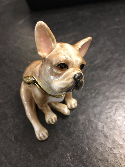 KINGS POINT TRINKET BOX TANNER THE FRENCHIE#62727