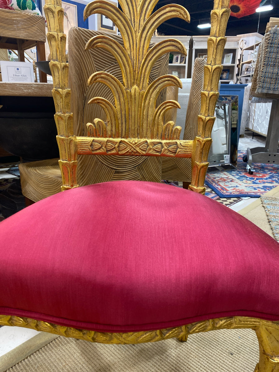 DINING CHAIR GOLD FINISH