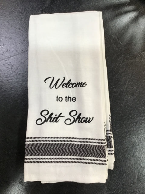 HAND TOWEL WELCOME TO THE SHIT SHOW