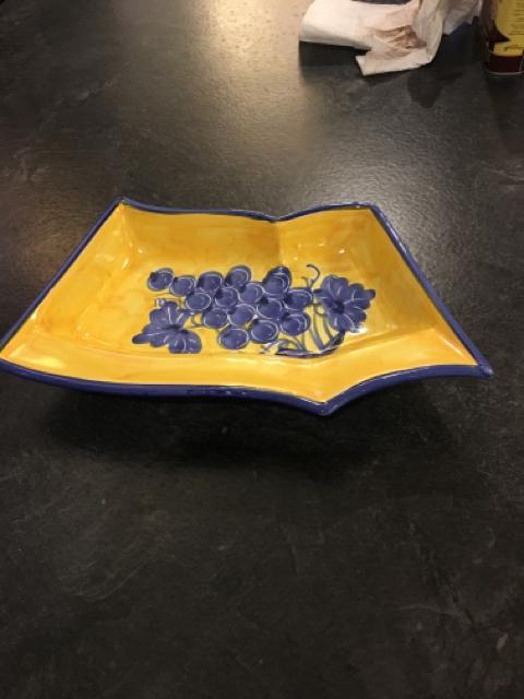 BLUE/YELLOW SMALL SERVING BOWLS,Consign & Design,Misc.Table Top,clearance, PGA- Consign & Design Consignment Store South FL