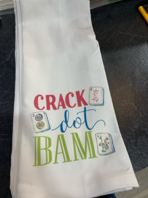 KITCHEN TOWEL CRACK DOT BAM