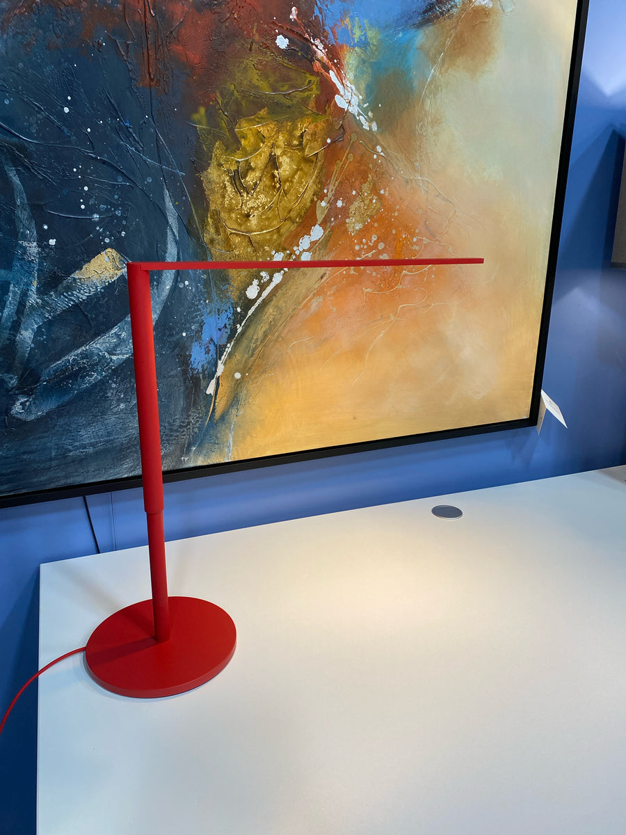 KONCEPT  TABLE LAMP LED  RED ADJUSTABLE