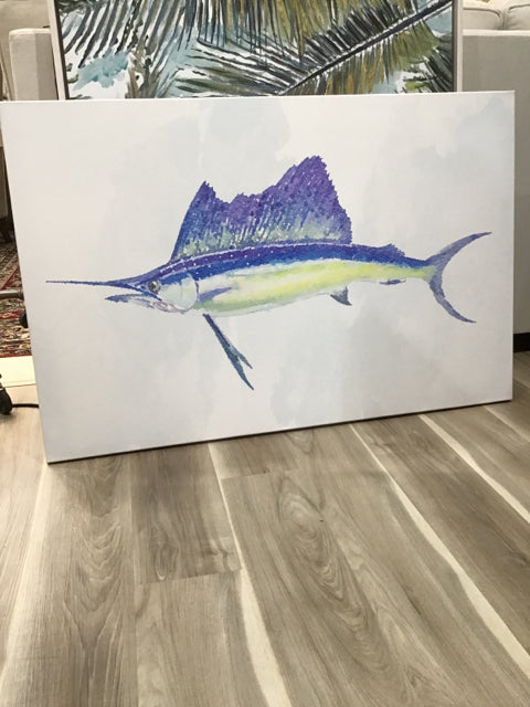 GICLEE GALLERY WRAPPED SAILFISH