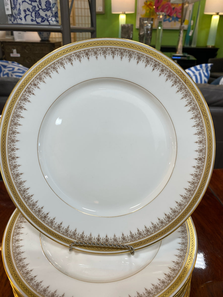 LIMOGES CHINA GOLD TRIM ASSORTED