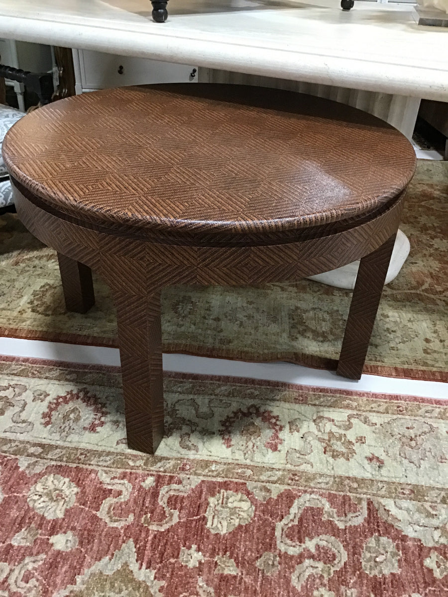 HARRISON VAN HORN OCCASIONAL TABLE ROUND WRAP