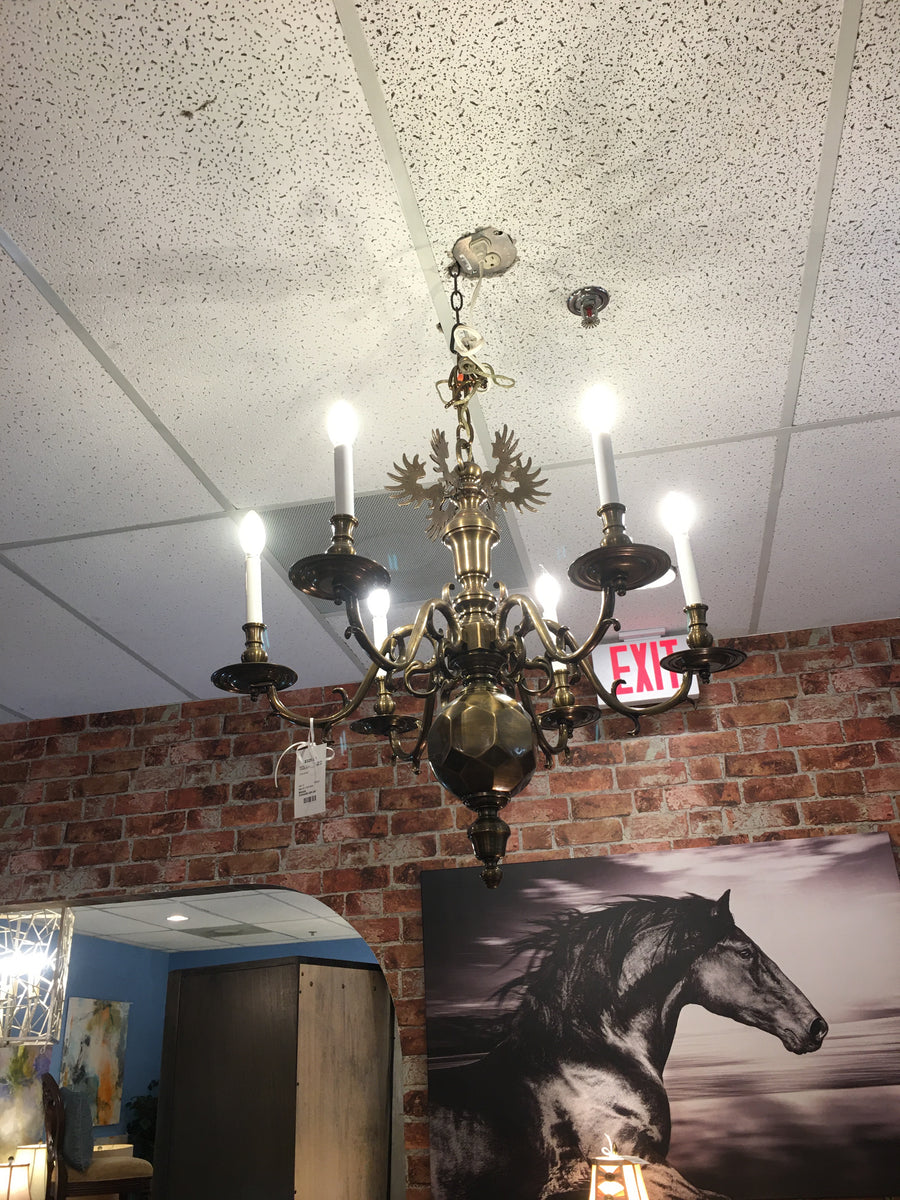 BRASS CHANDELIER