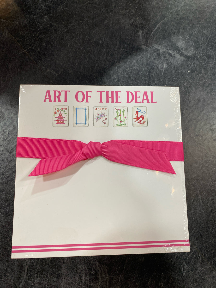 LUXE NOTEPAD ART OF THE DEAL